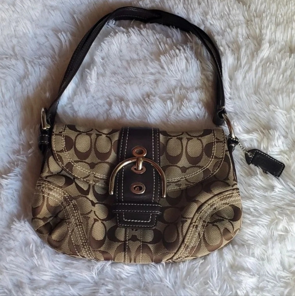 COACH signature soho handbag